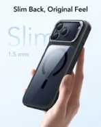 iPhone 17 Pro Max ESR Classic Hybrid With Stand Case – Clear Black